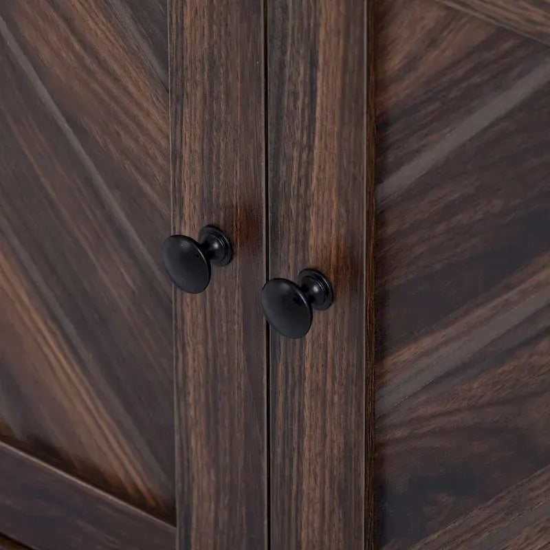 Porte-manteau moderne, banc d'entrée avec 2 étagères de rangement ouvertes, 4 patères doubles métalliques, pour entrée et couloir