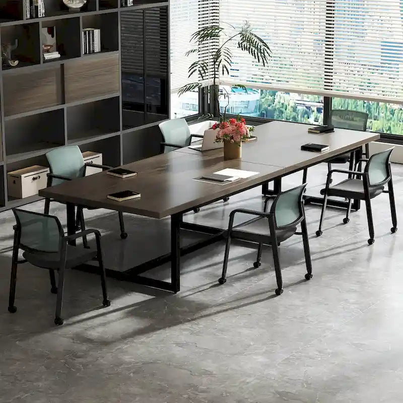 Chaises de conférence empilables de bureau en tissu maillé