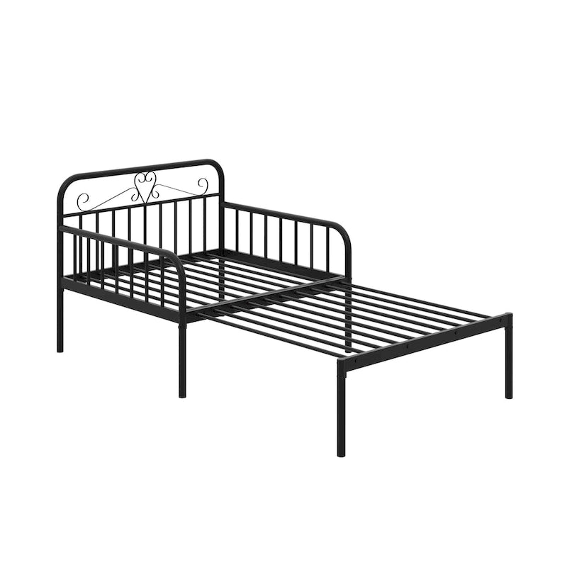 Lit de repos en métal extensible en lit simple robuste - Voir les détails