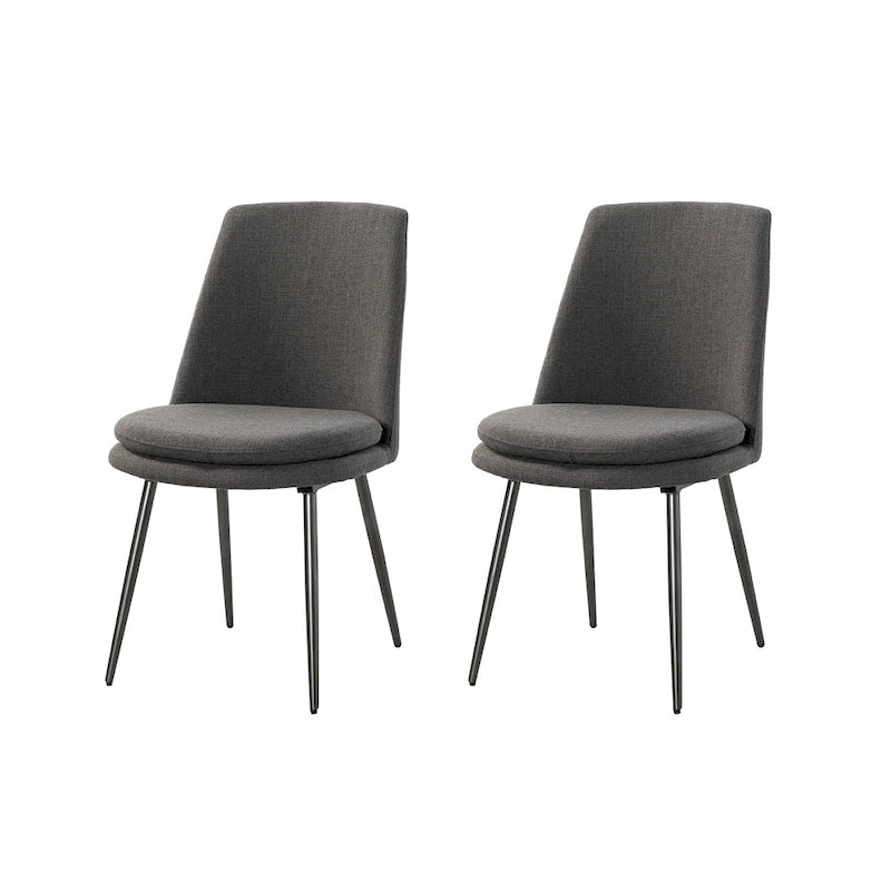 Chaises de salle à manger modernes et contemporaines avec pieds en métal