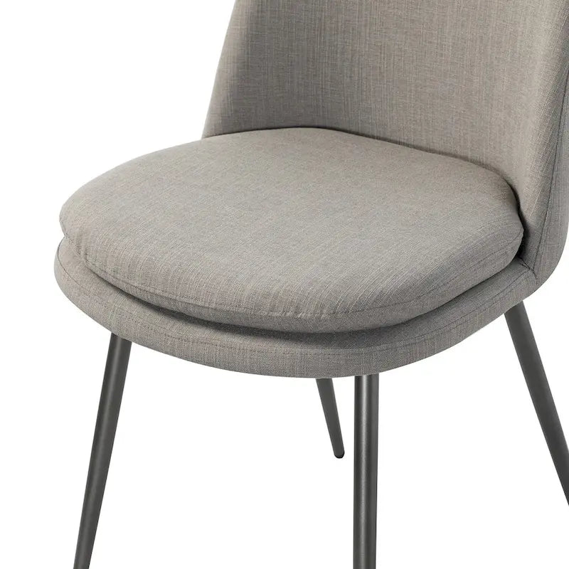Chaises de salle à manger modernes et contemporaines avec pieds en métal