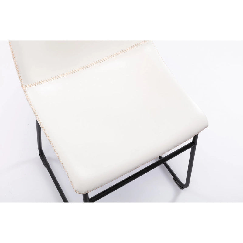 Tabouret de bar en similicuir de la meilleure qualité (lot de 2)