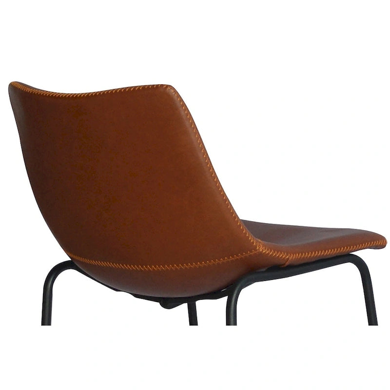 Tabouret de bar en similicuir de la meilleure qualité (lot de 2)