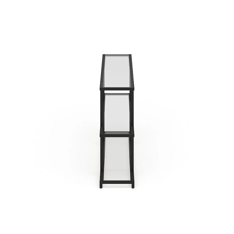 Console en verre trempé, minimaliste et moderne