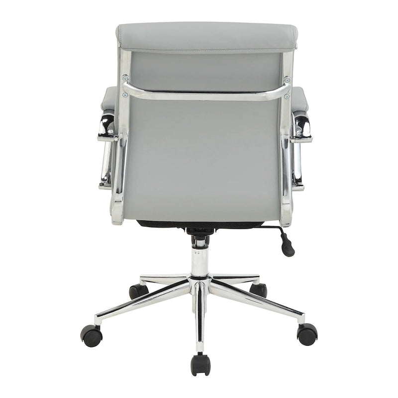 Chaise de bureau en tissu antimicrobien