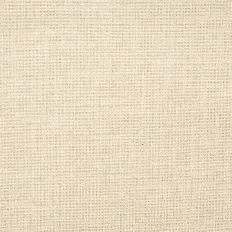 Banc d'entrée en tissu crème avec bois marron - 58 L x 15 P x 20 H