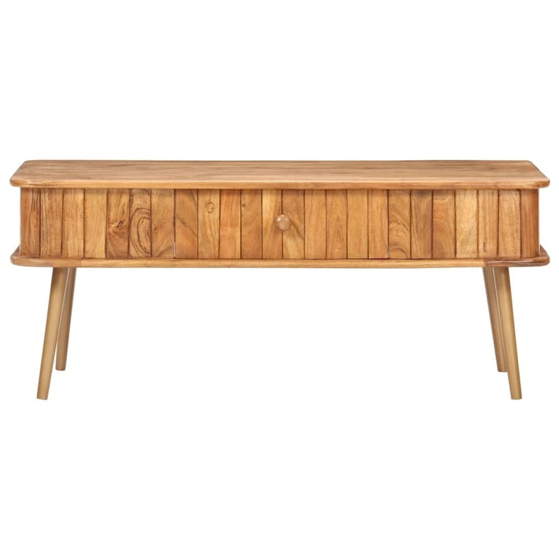Table basse 39,4x19,7x15,7 Bois d'acacia massif