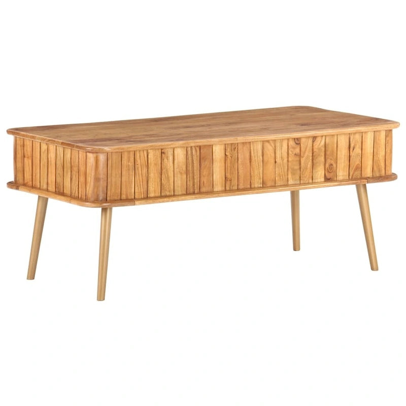 Table basse 39,4x19,7x15,7 Bois d'acacia massif