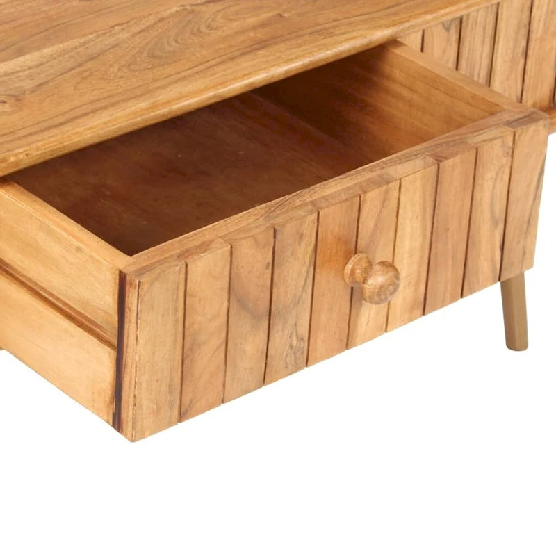 Table basse 39,4x19,7x15,7 Bois d'acacia massif