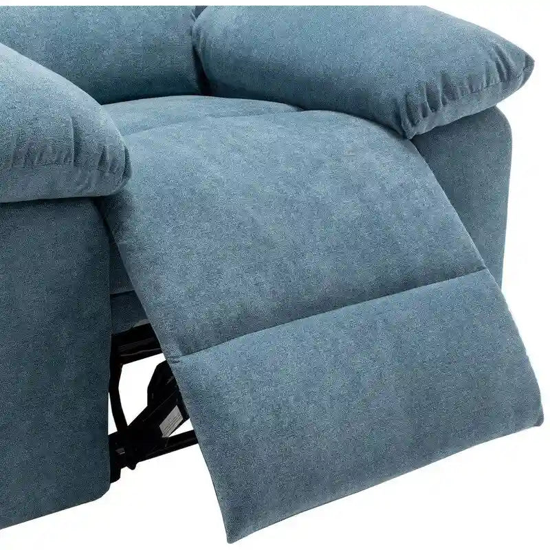 Fauteuil inclinable électrique avec fonction de massage réglable et système de chauffage