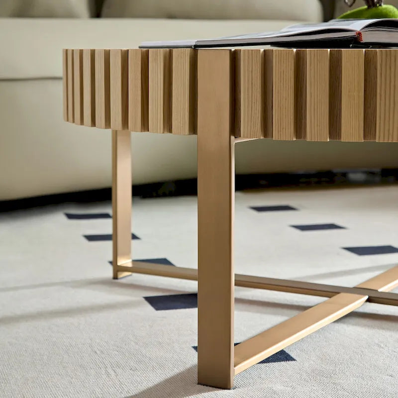Table basse ronde pour salon